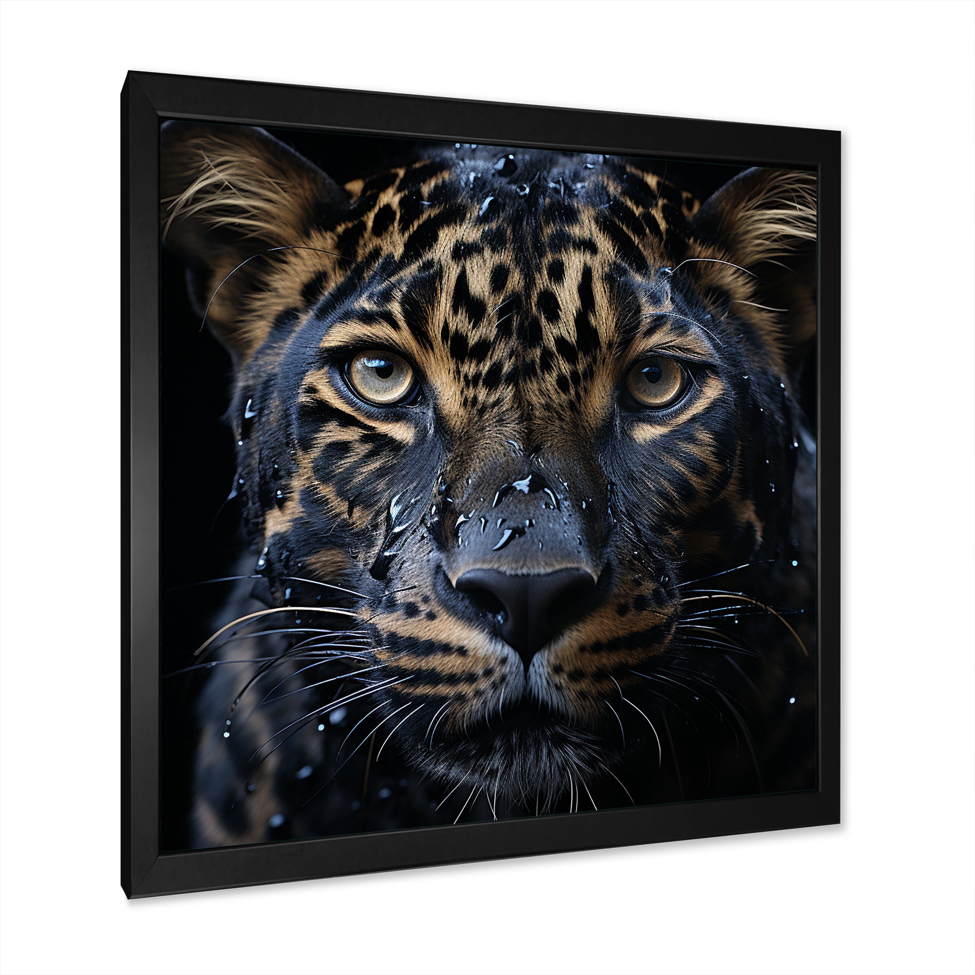Leopard Nighttime Ruler - Leopard Wall Decor