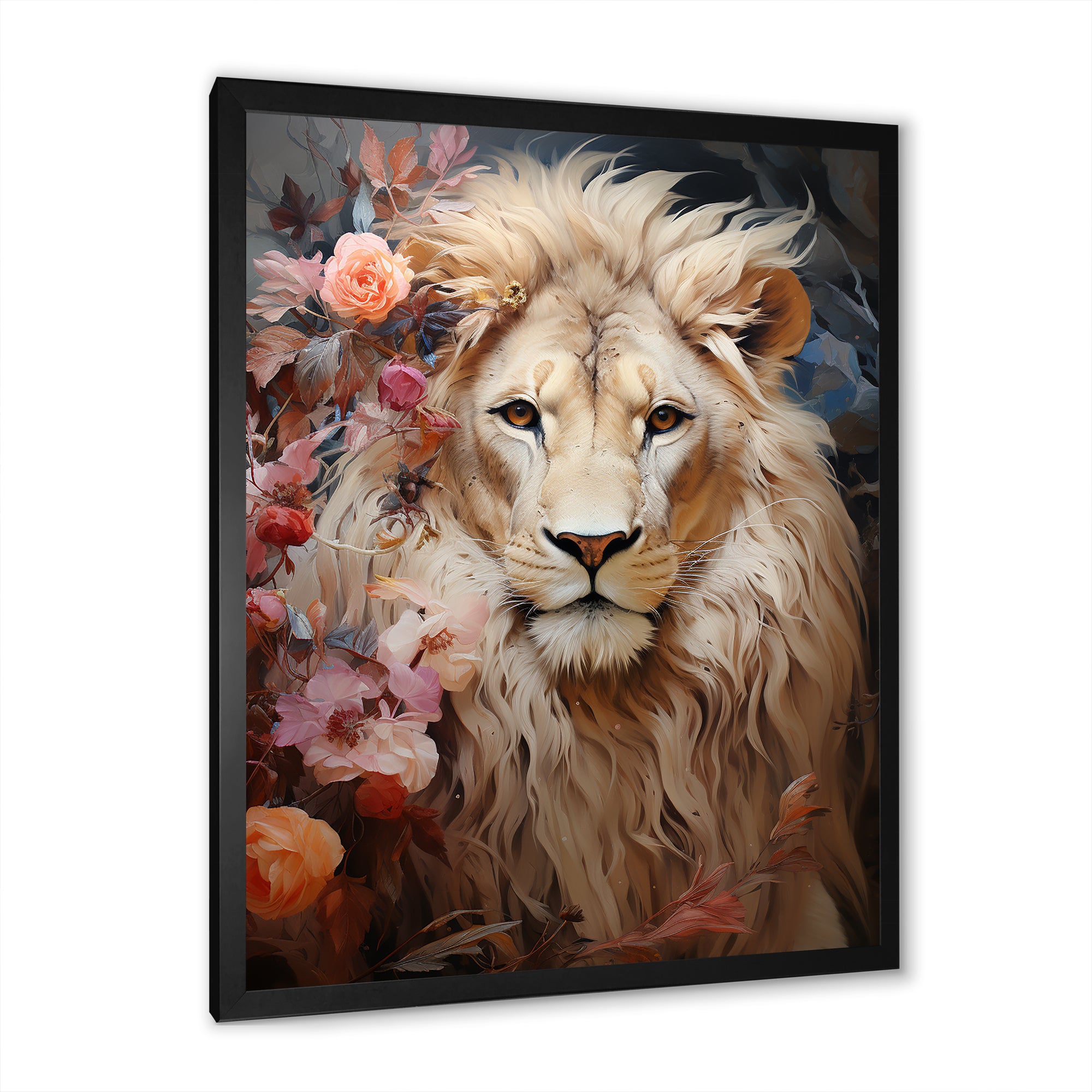 Lion Ethereal Presence Dreamy Hues - Lion Wall Art Prints