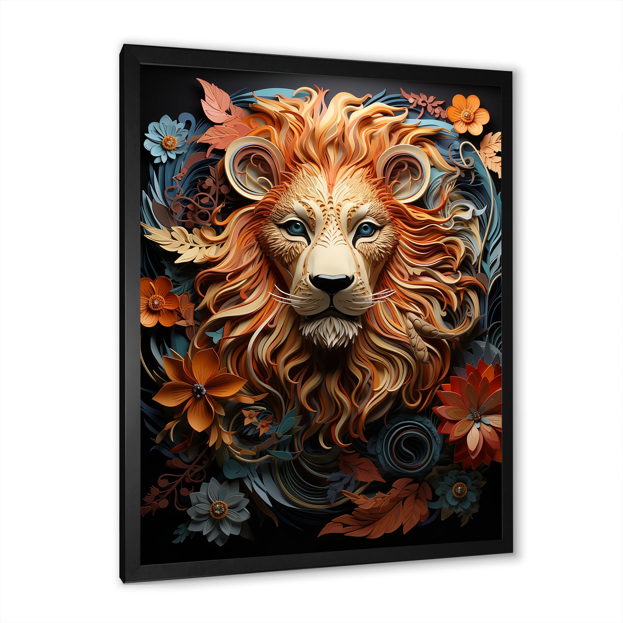 Lions Realm Dominant Presence - Lion Wall Decor