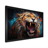 Lions Roaring Emotions - Lion Bedroom Wall Art