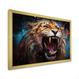 Lions Roaring Emotions - Lion Bedroom Wall Art