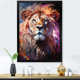 Lion Sun Kissed Mane Sovereign - Lion Wall Decor