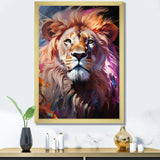 Lion Sun Kissed Mane Sovereign - Lion Wall Decor