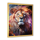 Lion Sun Kissed Mane Sovereign - Lion Wall Decor