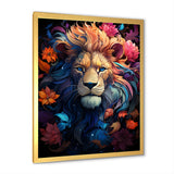 Lions Twilight Monarch - Lion Wall Art Prints