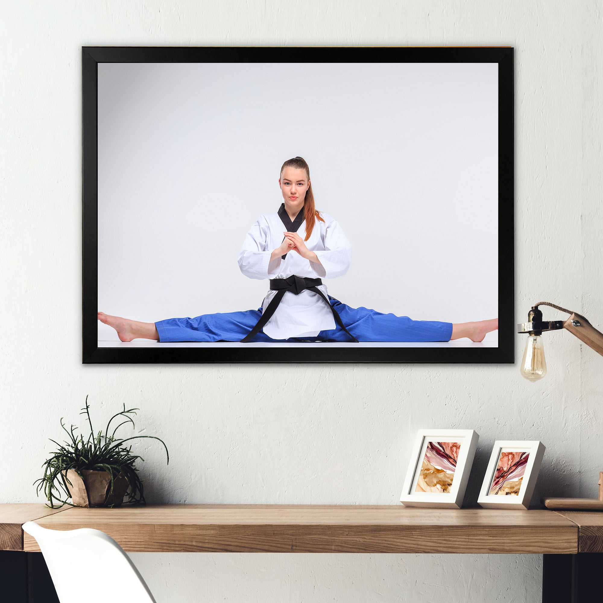 Karate Black Belt - Martial Arts Canvas Wall Art