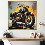 Motorcycle Dreams On The Road - Motorcycle Canvas Wall Art