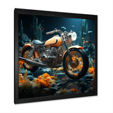 Rustic Motorcycle Bike Memory - Motorcycle Canvas Wall Art