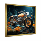Rustic Motorcycle Bike Memory - Motorcycle Canvas Wall Art
