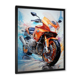 Velocity Speed Bike Fury - Motorcycle Canvas Wall Art