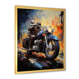 Fantasy Motorcycle Odyssey - Motorcycle Canvas Wall Art