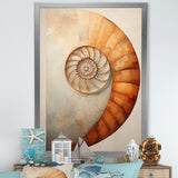 Copper Curves Nautilus Spiral - Nautilus Wall Decor