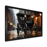 A Romantic Gothic Old Cart - Old American Cart Canvas Wall Art