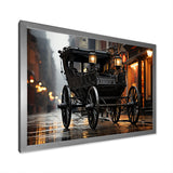 A Romantic Gothic Old Cart - Old American Cart Canvas Wall Art