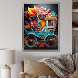 Pop Art Cart Retro - Old American Cart Canvas Wall Art