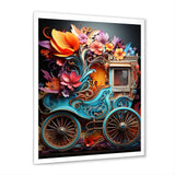 Pop Art Cart Retro - Old American Cart Canvas Wall Art