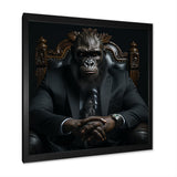 Business Apes In Suit - Orangutan Wall Decor
