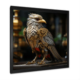 Gold Whimsical Baroque Bird - Bird Wall Decor