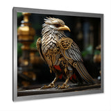Gold Whimsical Baroque Bird - Bird Wall Decor