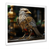 Gold Whimsical Baroque Bird - Bird Wall Decor