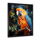 Yellow And Blue Parrot Paradise - Parrot Wall Art Prints
