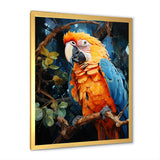 Yellow And Blue Parrot Paradise - Parrot Wall Art Prints