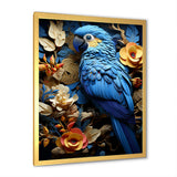 Blue Parrot Paradise - Blue Parrot Wall Art