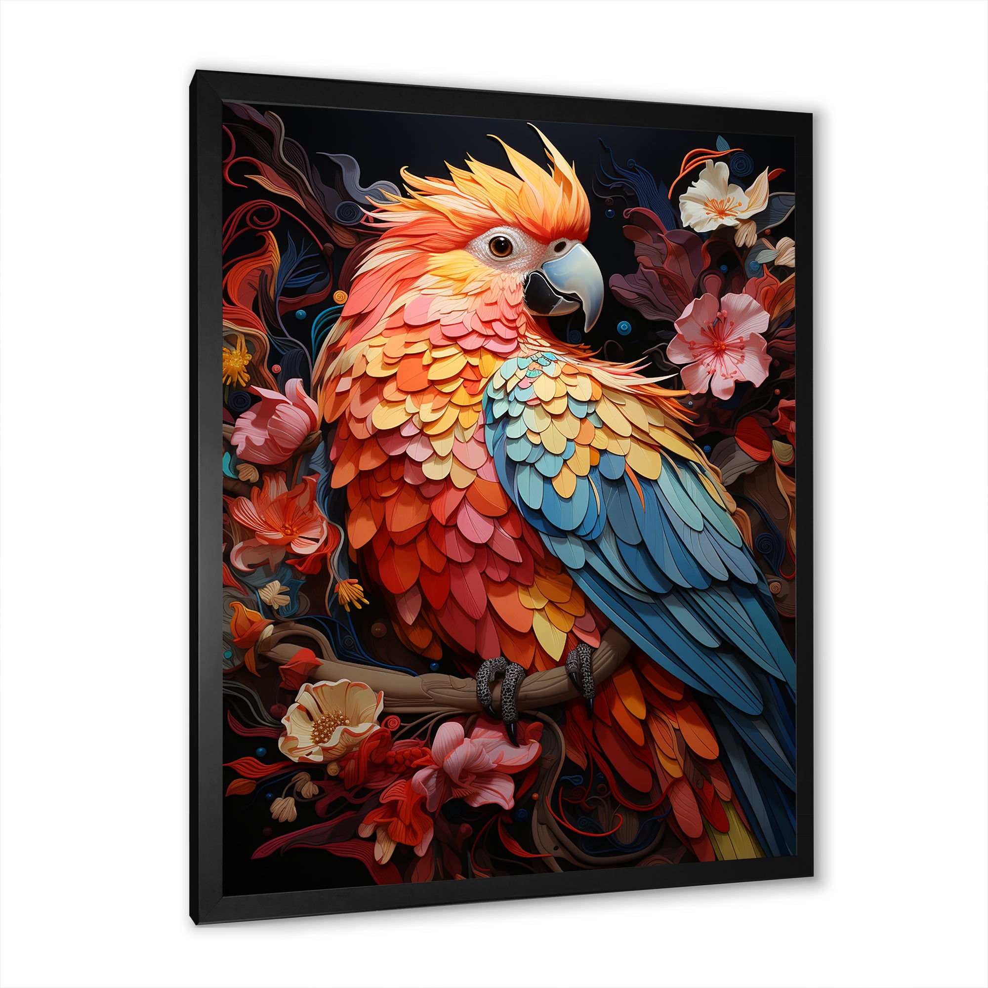 Parrots Celestial Dance Melody - Parrot Home Decor Art