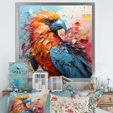 Parrots Colorful Encounters - Parrot Bedroom Wall Art
