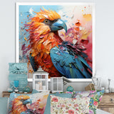 Parrots Colorful Encounters - Parrot Bedroom Wall Art
