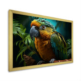 Parrots Emerald Magical Melodies - Parrot Wall Art Prints