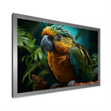 Parrots Emerald Magical Melodies - Parrot Wall Art Prints