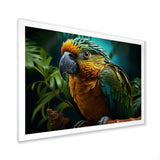 Parrots Emerald Magical Melodies - Parrot Wall Art Prints