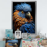 Blue And Yellow Mystical Plumage Tropical Rhapsody - Parrot Home Decor Art