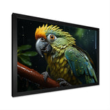 Green And Yellow Parrots Rainforest Chorus - Parrot Wall Art Prints