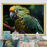 Green And Yellow Parrots Rainforest Chorus - Parrot Wall Art Prints