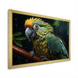 Green And Yellow Parrots Rainforest Chorus - Parrot Wall Art Prints