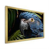 Parrots Sapphire Skies Tropical Forest - Blue Parrot Wall Art