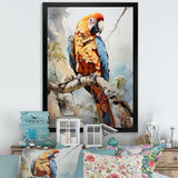 Parrots Sunny Companions Delight - Parrot Bedroom Wall Art