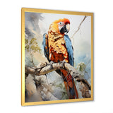 Parrots Sunny Companions Delight - Parrot Bedroom Wall Art