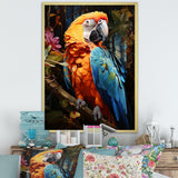 Parrot Tropical Jungle Euphony - Parrot Wall Art Prints