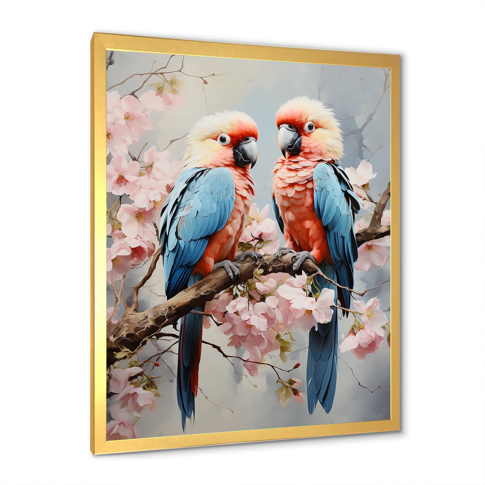 Parrot S Tropical Whispers - Parrot Wall Decor