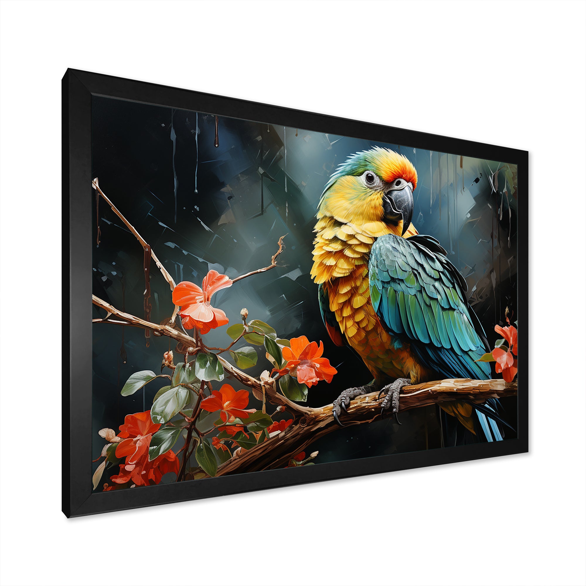 Parrot Verdant Melody - Parrot Wall Art Prints
