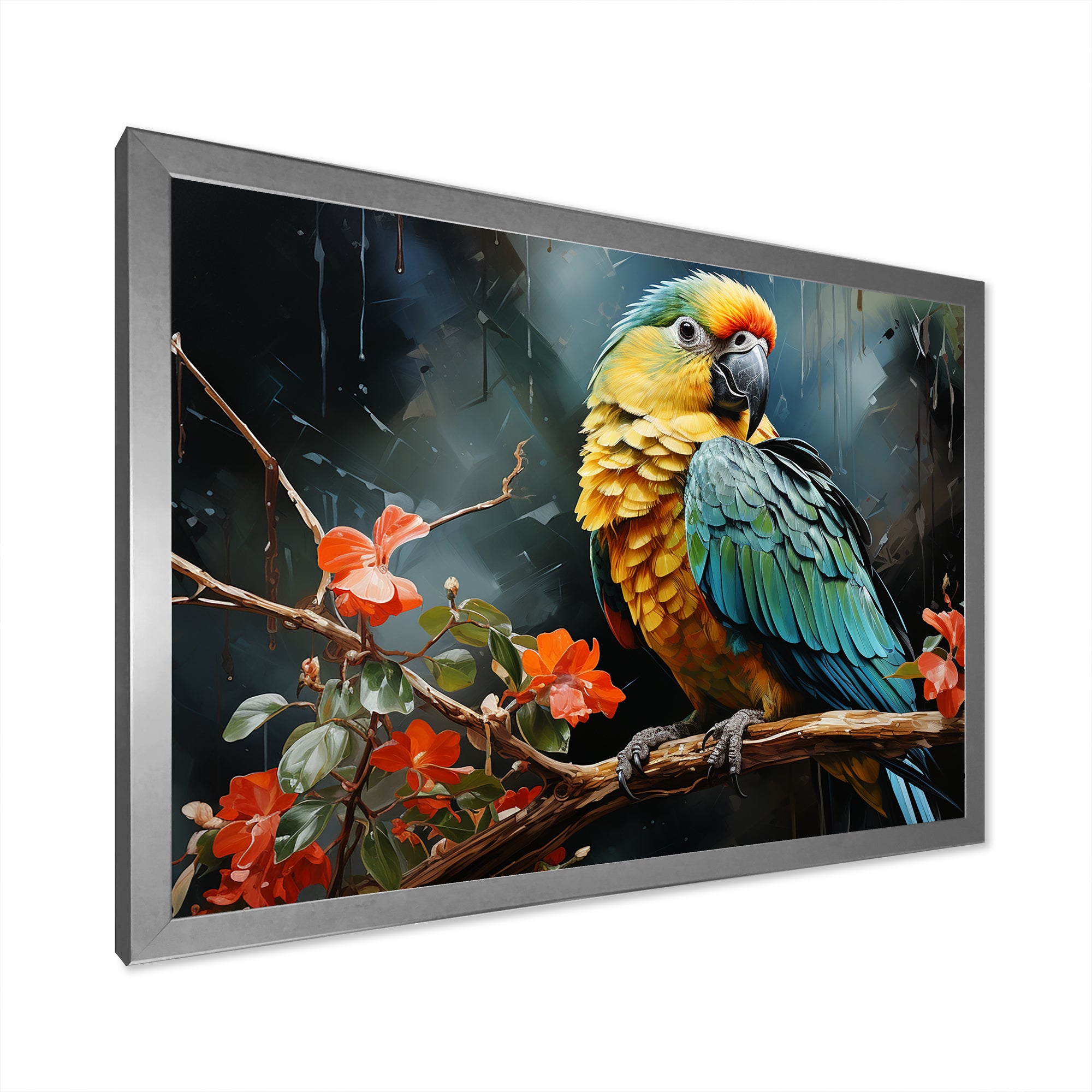 Parrot Verdant Melody - Parrot Wall Art Prints
