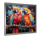 Vibrant Duets Parrot S - Parrot Wall Art Prints