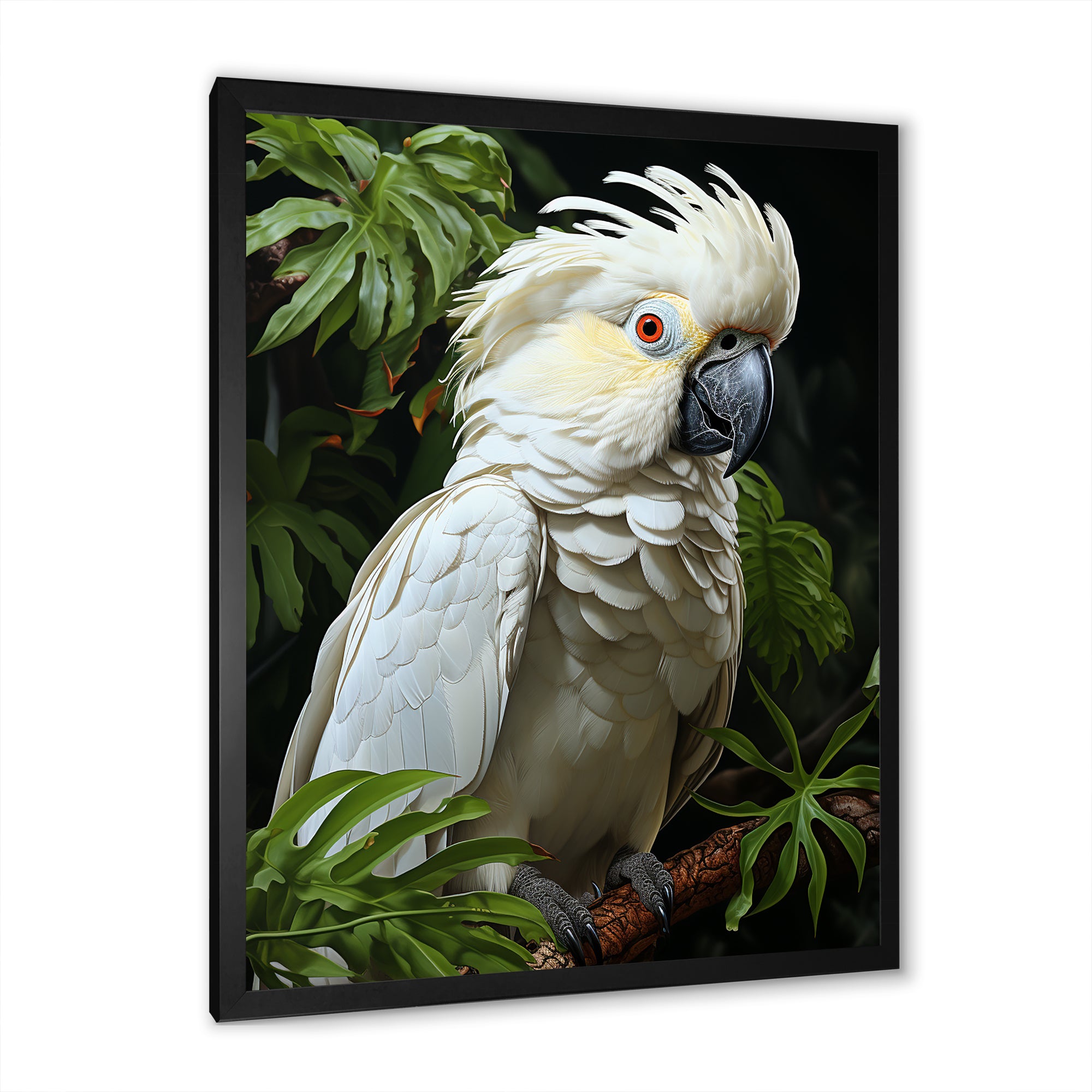 Cockatoo S Tropical Haven - Parrot Wall Decor