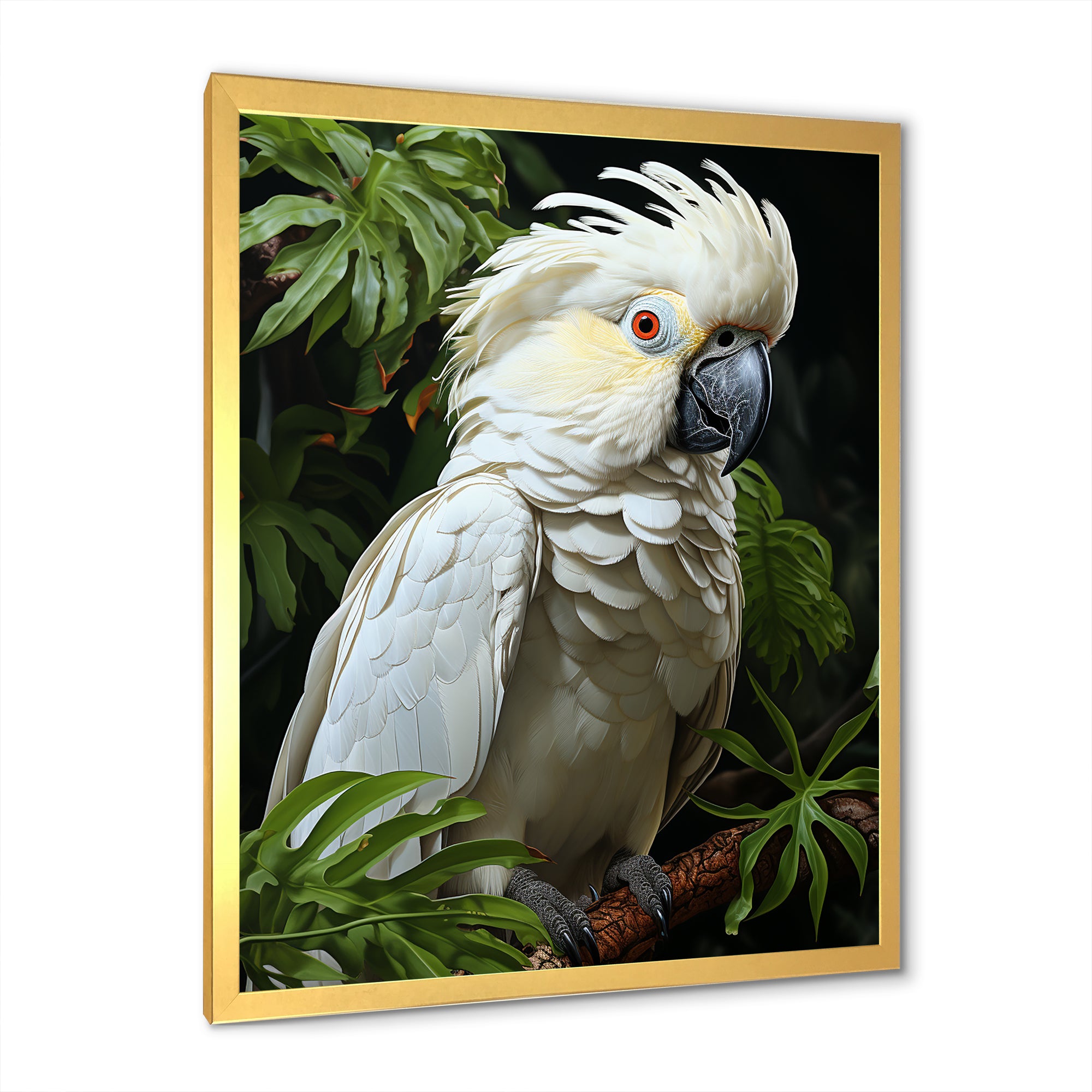 Cockatoo S Tropical Haven - Parrot Wall Decor