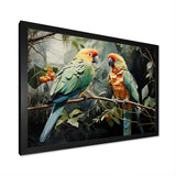 Whispers Of Feathery Elegance - Parrot Wall Art Prints