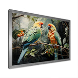 Whispers Of Feathery Elegance - Parrot Wall Art Prints