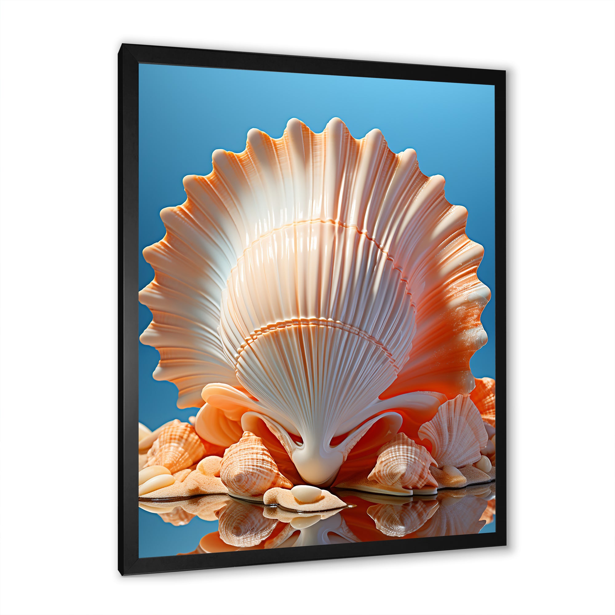 Opulent Symbolic Shells - Seashell Wall Decor